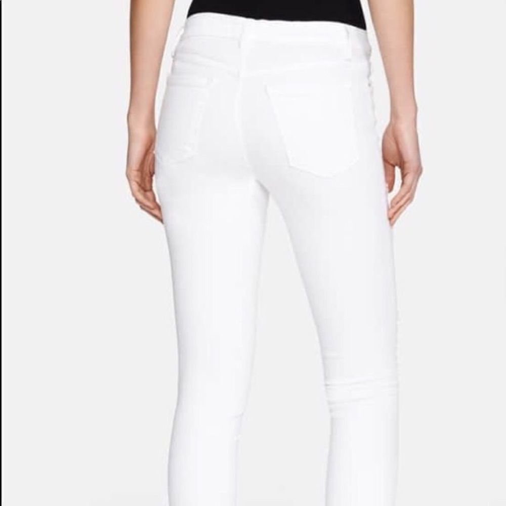 Frame Denim White Distressed Jeans - Picture 2 of 6